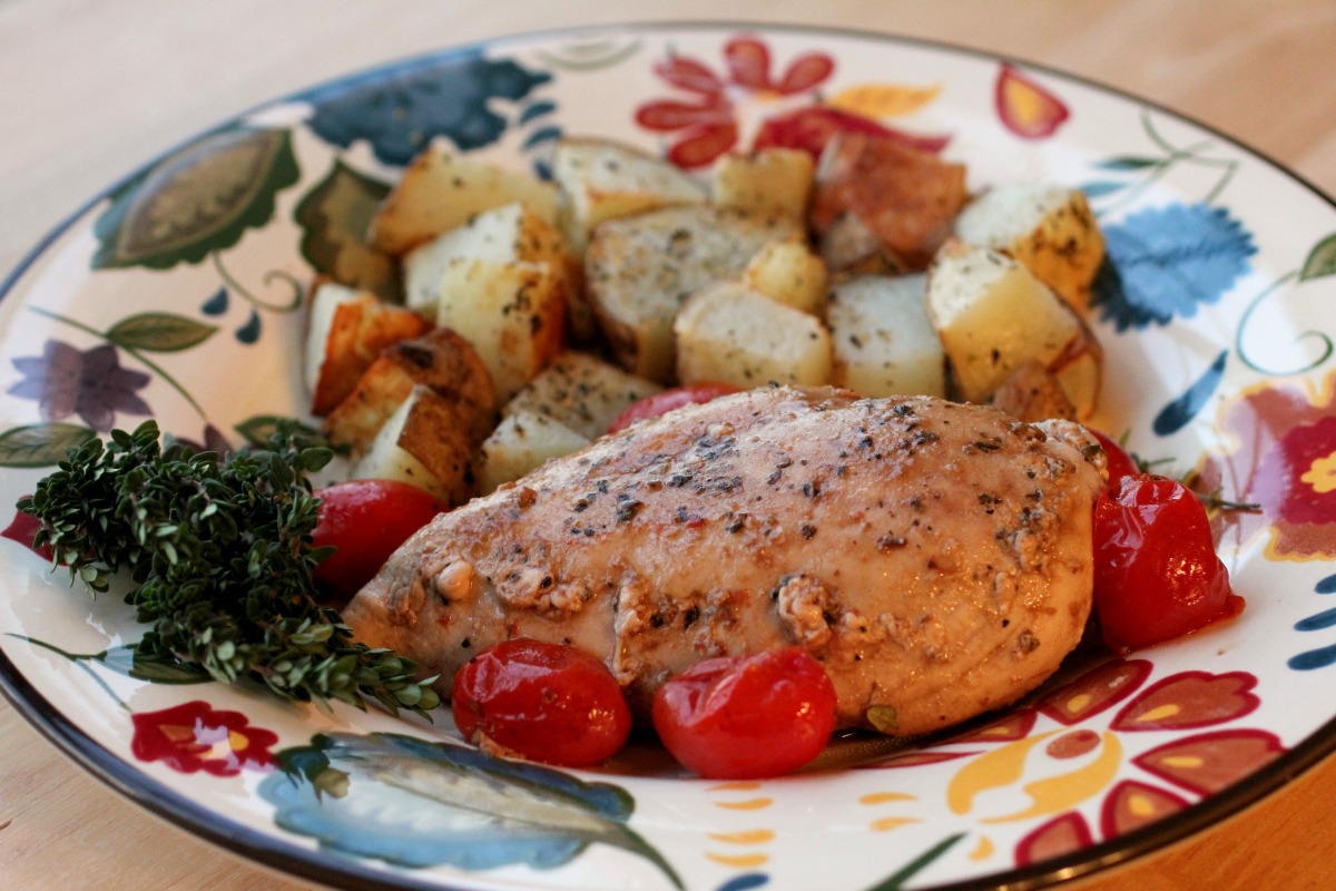 Tuscan Chicken & Potatoes | normalcooking